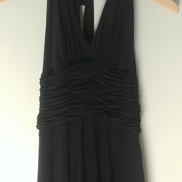 Jones New York Backless Ruffled Dress With Tie - Picture 5 of 10